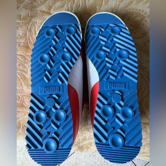 NWOT Puma Sneakers Orange/Red sz 6 kids - Picture 4 of 4